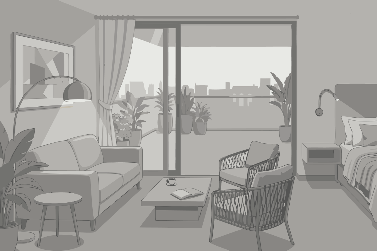 Suite Deluxe avec Baignoire Spa